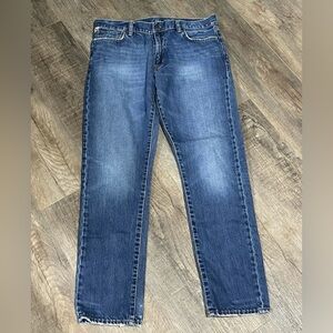 EUC Denim & Supply Ralph Lauren Jeans Mens 34x32 Blue Denim American Flag USA